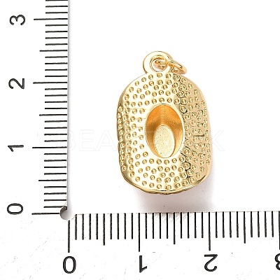 Brass Enamel Pendants KK-K408-66G-02-1
