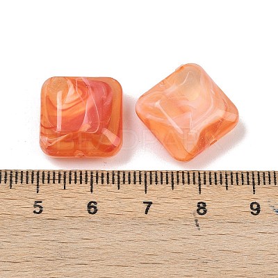 Opaque Acrylic Beads MACR-C037-04D-1