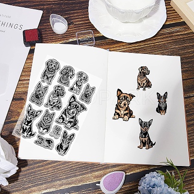 Custom PVC Plastic Clear Stamps DIY-WH0439-0155-1