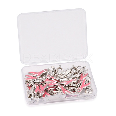 50Pcs 2 Styles Alloy Enamel Pendants ENAM-LS0001-29-1