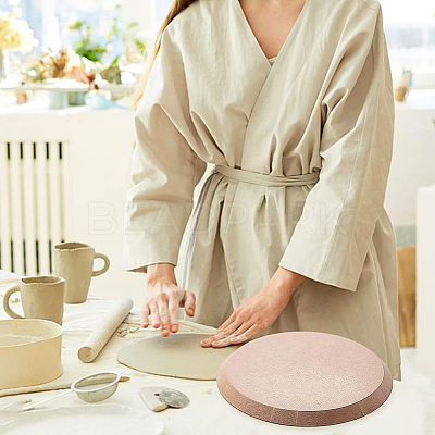 Round Pottery Tools Ceramic Plate Forming Mold DIY-WH0056-07C-1