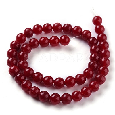 Natural White Jade Beads G-G766-B-11-1