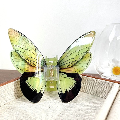 Acrylic Claw Hair Clips PW-WGBB546-07-1