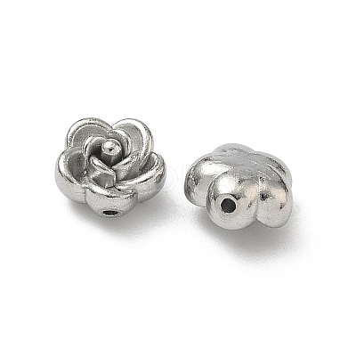 304 Stainless Steel Beads STAS-H235-06B-P-1