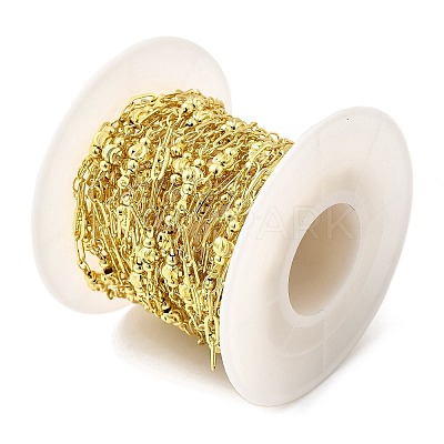 Brass Figaro Chains KK-D391-02G-1