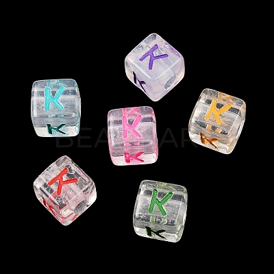 Acrylic European Beads MACR-I042-01K-1