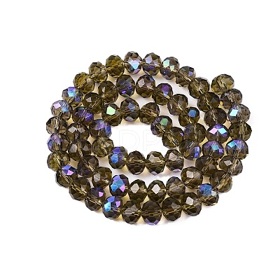 Electroplate Glass Beads Strands LS-EGLA-A044-T8mm-L16-1