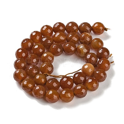 Natural Agate Beads Strands G-M437-B01-01I-1