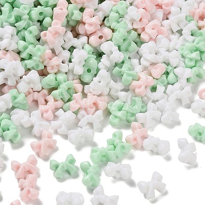 Opaque Acrylic Beads SACR-D009-01H-1