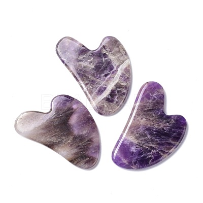 Natural Amethyst Gua Sha Boards X-G-O203-01-1