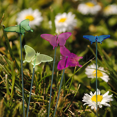 Acrylic Garden Stake AJEW-FH0005-24C-1