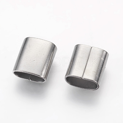 Non-Tarnish 201 Stainless Steel Slide Charms X-STAS-G187-29P-B-1