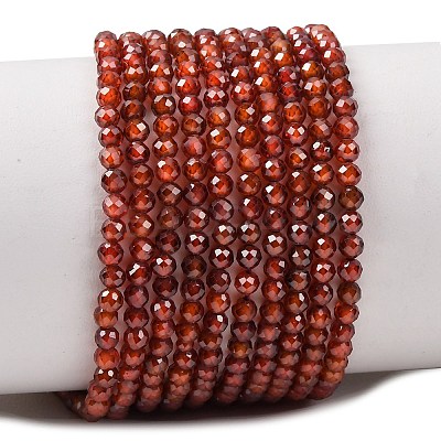 Cubic Zirconia Beads Strands G-G792-47-07B-1
