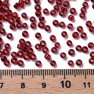 8/0 Glass Seed Beads SEED-US0003-3mm-25B-1
