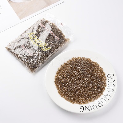 (Repacking Service Available) Glass Seed Beads SEED-C015-4mm-102C-1