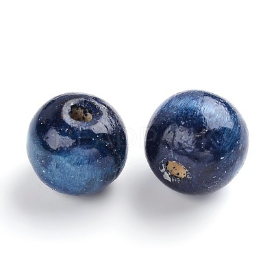 Natural Maple Wood Beads TB20mmY-8-1