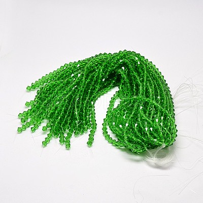 Transparent Glass Beads Strands EGLA-A039-T2mm-D03-1