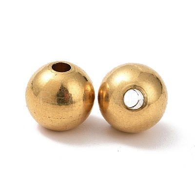 Brass Beads KK-P095-37-8mm-1