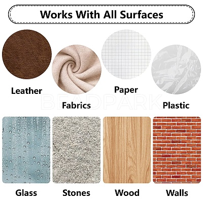 Acrylic Earring Handwork Template DIY-WH0359-086-1