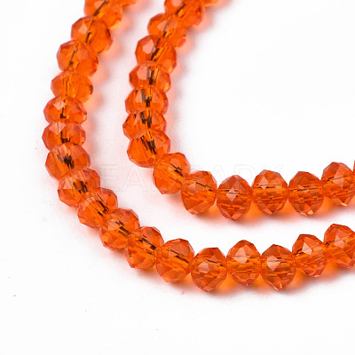 Glass Beads Strands EGLA-A034-T3mm-D25-1