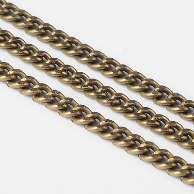 Iron Cuban Link Chains CH-R013-4.5x3mm-AB-NF-1