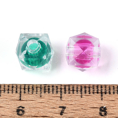 Transparent Acrylic Beads X-OACR-Q197-03-1