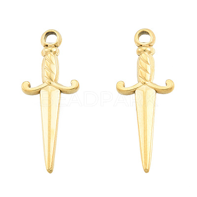 Ion Plating(IP) 201 Stainless Steel Pendants X-STAS-N098-246LG-1