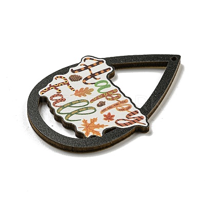 Wood Pendants WOOD-M012-01C-1