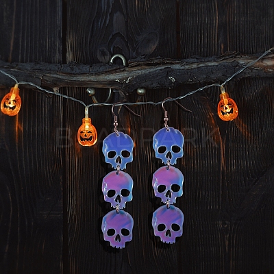 Halloween Theme Silicone Pendant Molds DIY-Q030-05A-1