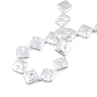 ABS Plastic Imitation Pearl Beads Strands KY-N015-03-B01-1