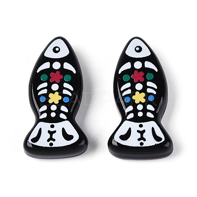 Printed Opaque Resin Beads RESI-N043-22A-1