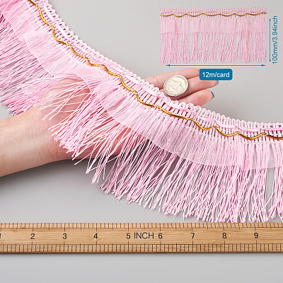 Polyester Tassel Fringe Trimming OCOR-TAC0008-21M-1