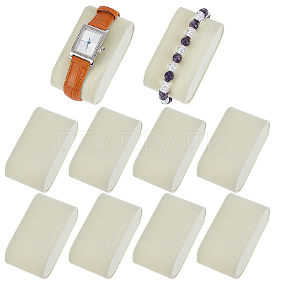 Plastic Covered with Velveteen Bracelet Pillows LS-ODIS-WH0099-88-1
