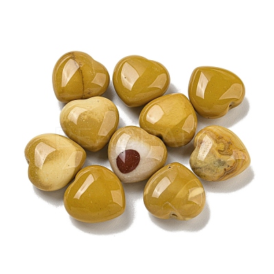 Natural Mookaite Beads G-P531-A35-01-1