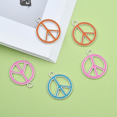 Alloy Enamel Pendants X-ENAM-P066-M-1