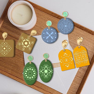 Silicone Clay Texture Mat AJEW-WH0447-022-1