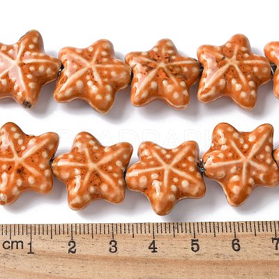 Ocean Series Handmade Porcelain Beads X1-PORC-R002-05-08-1