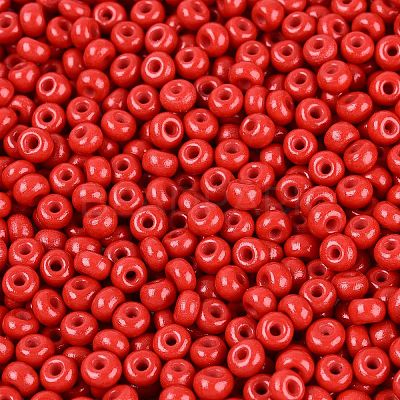 Opaque Glass Seed Beads SEED-N012-09A-12-1