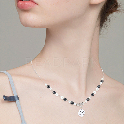 40Pcs 2 Colors Transparent/Opaque Acrylic Enamel Pendants TACR-SC0002-69-1