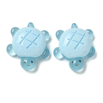 Luminous Resin Cabochons RESI-M047-01B-1