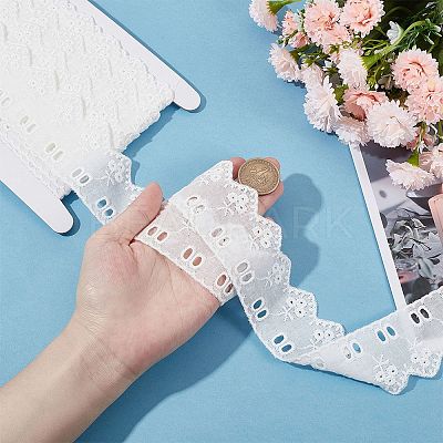 Hollow Cotton Lace Trim OCOR-GF0002-25-1