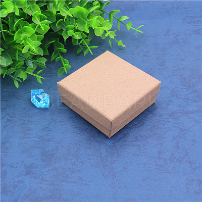 Kraft Paper Cardboard Jewelry Set Boxes CBOX-WH0001-D03-1
