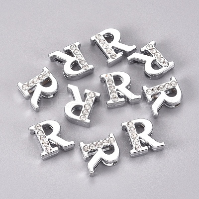 Alloy Slide Charms PALLOY-WH0066-21R-1