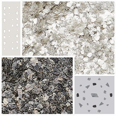 Mica Fragment Nail Art Decoration Accessories MRMJ-OC0001-89-1