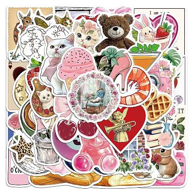 50Pcs Millennium Storm PVC Sticker Labels STIC-E006-03-1