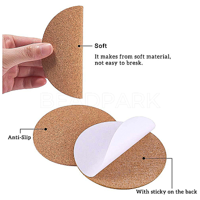 Cork Insulation Sheets AJEW-BC0005-58-1
