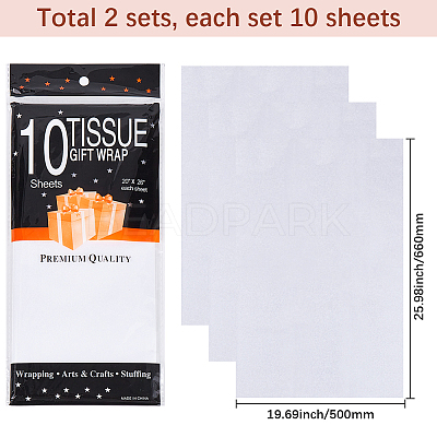 20Pcs Wrapping Paper DIY-SP0004-02J-1