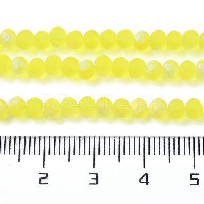 Transparent Glass Beads Strands X1-EGLA-A034-T4mm-MB29-1