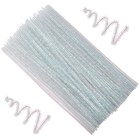 100Pcs DIY Iron & Plush Sticks FIND-CY0002-24B-1