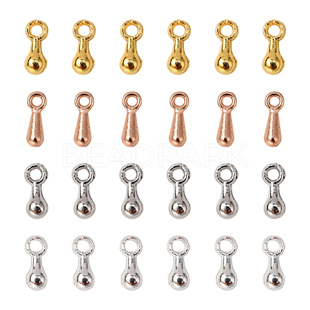 200Pcs 4 Colors Alloy Charms FIND-YW0001-41-1